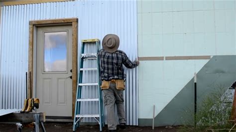 how to install metal siding on a house|corrugated metal siding installation instructions.